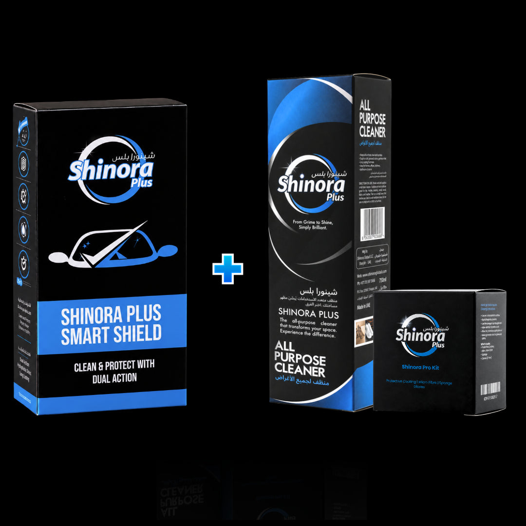 Shinora Plus SmartShield + Shinora Plus Allpurpose Cleaner Pro Kit
